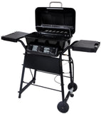 Expert Grill 3 Burner 30,000 BTU Gas Grill with Side Shelves, Black, XG19-101-002-01