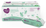 Parent's Choice Fragrance Free Baby Wipes, 8 Flip-Top Packs (800 Count)