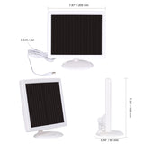 Westinghouse 2000 Lumen Triple Head Solar Security Light, Wireless Motion Activated Kit (White Finish)