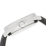 Timex Women's Easy Reader Date 25mm Black/Silver/White Leather Strap Watch