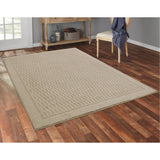 Mainstays Dylan Polyester Solid Pattern Area Rug or Runner Collection