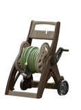 Suncast 150' Hosemobile® Hose Reel Cart and Hideaway, Mocha and Taupe
