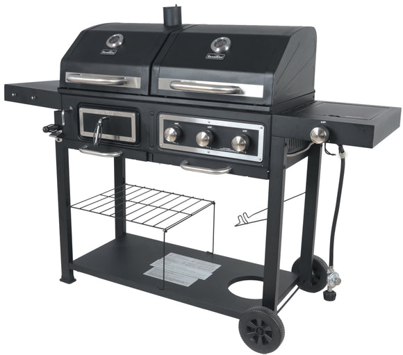 RevoAce Dual Fuel Gas & Charcoal Combo Grill