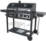 RevoAce Dual Fuel Gas & Charcoal Combo Grill