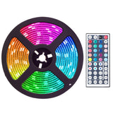TSV 16.4 Feet 300 LED RGB Muliticolor Changing RGB LED TV Backlight Strip Light Kit with 44 Key IR Remote Control