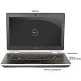 Refurbished Dell 14" E6420 Laptop PC with Intel Core i5 Processor, 4GB Memory, 320GB Hard Drive and Windows 10 Pro