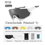 RockBros Polarized Cycling Sun Glasses Outdoor Sports Bicycle Glasses Men Women Bike Sunglasses 29g Goggles Eyewear 5/3 Lens