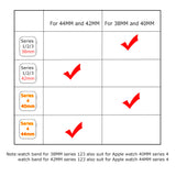 Leather loop strap For apple watch band 44mm 40mm Replacement iWatch series 5 4 3 2 1 watchbands bracelet 42mm 38mm Wristbands