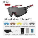 RockBros Polarized Cycling Sun Glasses Outdoor Sports Bicycle Glasses Men Women Bike Sunglasses 29g Goggles Eyewear 5/3 Lens