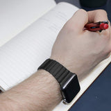 Leather loop strap For apple watch band 44mm 40mm Replacement iWatch series 5 4 3 2 1 watchbands bracelet 42mm 38mm Wristbands