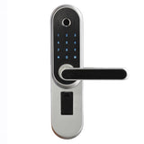 LACHCO Biometric Electronic Door Lock Smart , Code, Key Touch Screen Digital Password Fingerprint Lock for Home Office A18013FB