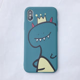 Casing Oppo A3S A5 A57 A39 A83 F1plus RealMec1 Design Dinosaur Soft Phone Cover