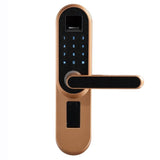 LACHCO Biometric Electronic Door Lock Smart , Code, Key Touch Screen Digital Password Fingerprint Lock for Home Office A18013FB