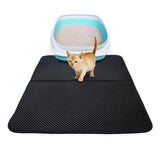 Double Side Cat Mat Folding Trash Pad Kitten Litter Pad Trash Trapper house Bed Protect Floor Carpet Eco-friendly EVA Foam