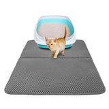 Double Side Cat Mat Folding Trash Pad Kitten Litter Pad Trash Trapper house Bed Protect Floor Carpet Eco-friendly EVA Foam