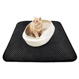 Double Side Cat Mat Folding Trash Pad Kitten Litter Pad Trash Trapper house Bed Protect Floor Carpet Eco-friendly EVA Foam