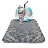 Double Side Cat Mat Folding Trash Pad Kitten Litter Pad Trash Trapper house Bed Protect Floor Carpet Eco-friendly EVA Foam