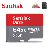 SanDisk A1 Memory Card 256GB 200GB 128GB 64GB 98MB/S 32GB 16GB Micro sd card Class10 UHS-1 flash card Memory Microsd TF/SD Card