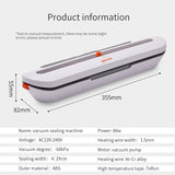 TINTON LIFE Food Vacuum Sealer Packaging Machine With 10pcs Bags Free Vacuum Food Sealing Machine Vacuum Sealer Packer