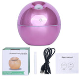 USB Aroma Essential Oil Diffuser Ultrasonic Air Home Humidifier Mini Mist Maker Aroma Diffuser 130ML 7 Color LED Light Office