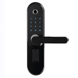 LACHCO Biometric Electronic Door Lock Smart , Code, Key Touch Screen Digital Password Fingerprint Lock for Home Office A18013FB