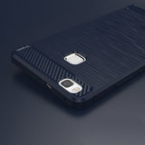 TOMKAS Huawei P9 Lite Case Luxury Anti-knock Silicone Phone Back Cover For Huawei P9 Lite 2016 Cases Carbon Fiber Texture Coque