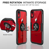 Phone Case For iPhone 11 Pro XS Max Case Clear Magnetic Car Holder Cover For iphone 7 6 S 6S 8 Plus X XR Case 7Plus Coque Fundas