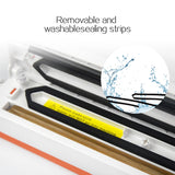 TINTON LIFE 220V/110V Household Food Vacuum Sealer Packaging Machine Film Sealer Vacuum Packer Including 15Pcs Bags Free
