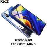 PZOZ Xiaomi Mi Mix 2s Case Original Luxury Tpu Silicone Transparent Shockproof Protective Mi Mix 3 Case Cover Xaomi Xiomi Mix2 s