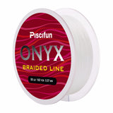 Piscifun ONYX 137M fishing Line 6-150LB Super Strong 4 Strands 8 Strands PE Braided Fishing Line Multifilament Fishing Line