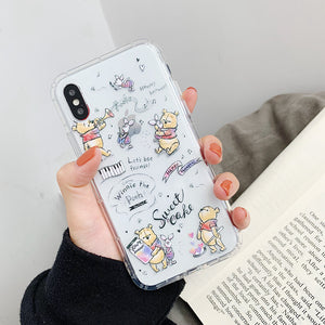 Cartoon sanrio Cinnamoroll case for X Xs Max XR cover TPU shockproof back cover for iphone 11 11pro 6 6s 7 8plus Phone Case