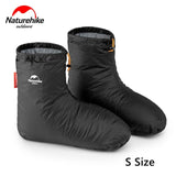 Naturehik Goose Down Slippers Ultralight Indoor Warm Long Journey Sleeping Bag Accessories Camping Outdoor