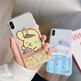 Cartoon sanrio Cinnamoroll case for X Xs Max XR cover TPU shockproof back cover for iphone 11 11pro 6 6s 7 8plus Phone Case