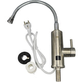 Newest Stainless Steel 220v 3000w Water Heater Faucet Kitchen Electric Water Heating Tap Instant Hot Faucet Heaters