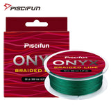 Piscifun ONYX 274M fishing Line 6-150LB Super Strong PE Braided Fishing Line 4 Strands 8 Strands Multifilament Fishing Line