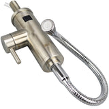 Newest Stainless Steel 220v 3000w Water Heater Faucet Kitchen Electric Water Heating Tap Instant Hot Faucet Heaters