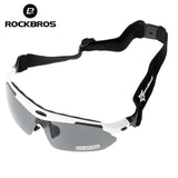 RockBros Polarized Cycling Sun Glasses Outdoor Sports Bicycle Glasses Men Women Bike Sunglasses 29g Goggles Eyewear 5/3 Lens