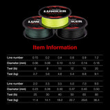 Piscifun Lunker 274M Braided Fishing Line 4 Strands 6-80 LB 0.06-0.5mm Strong Netherlands PE Fiber Multifilament Fishing Line