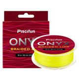 Piscifun ONYX 137M fishing Line 6-150LB Super Strong 4 Strands 8 Strands PE Braided Fishing Line Multifilament Fishing Line