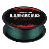 Piscifun Lunker 274M Braided Fishing Line 4 Strands 6-80 LB 0.06-0.5mm Strong Netherlands PE Fiber Multifilament Fishing Line