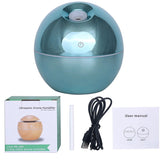 USB Aroma Essential Oil Diffuser Ultrasonic Air Home Humidifier Mini Mist Maker Aroma Diffuser 130ML 7 Color LED Light Office