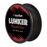Piscifun Lunker 274M Braided Fishing Line 4 Strands 6-80 LB 0.06-0.5mm Strong Netherlands PE Fiber Multifilament Fishing Line