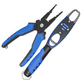 LINNHUE Aluminum Alloy Fishing Pliers Grip Set Fishing Tackle Hook Recover Cutter Line Split Ring High Quality Fishing Tool Hot