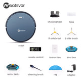 NEATSVOR X500 Robot Vacuum Cleaner 1800PA Poweful Suction 3in1 pet hair home dry wet mopping cleaning robot Auto Charge vacuum
