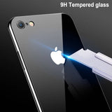 Luxury Tempered Glass Case For iPhone 7 6s 11 Pro Max X XR XS 8 Plus Xs Max Plating Mirror Cover Glossy Carcasas Coque Etui