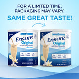 Ensure Original Nutrition Powder with 9 grams of protein, Meal Replacement, Vanilla, 14 oz, 3 count