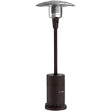 Mainstays Large Outdoor Patio Heater, Powder Coat Brown
