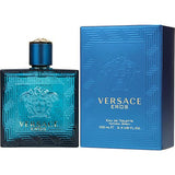 Versace Eros Eau De Toilette Spray, Cologne for Men, 3.4 Oz
