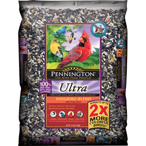 Pennington Ultra Songbird Blend Wild Bird Feed and Seed, 14 lbs