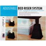 CreativeWare Adjustable Bed Riser System